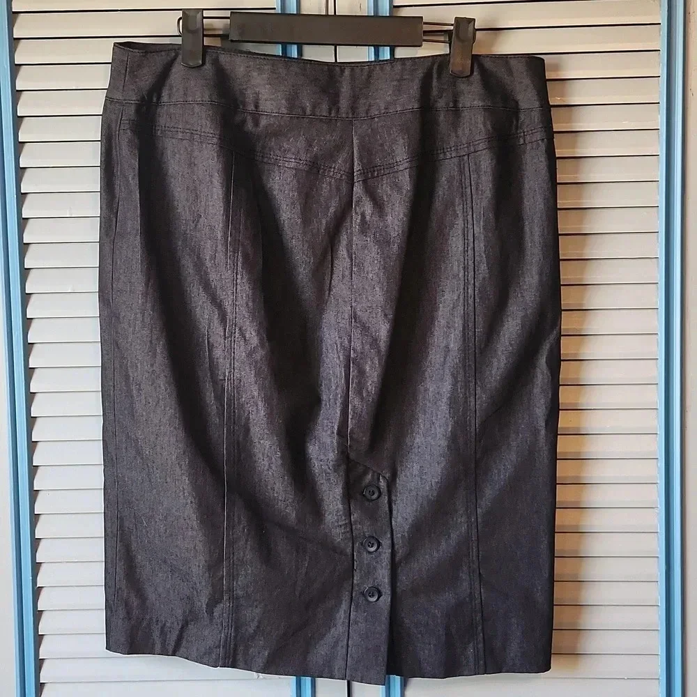 Willi Smith Dark Grey Skirt